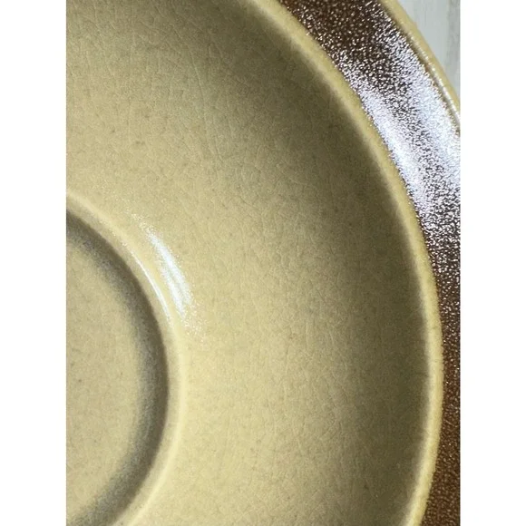 Hearthside Stoneware Dogwood 4 Cups 4 Saucers Hand Painted Japan MCM - Picture 6 of 16